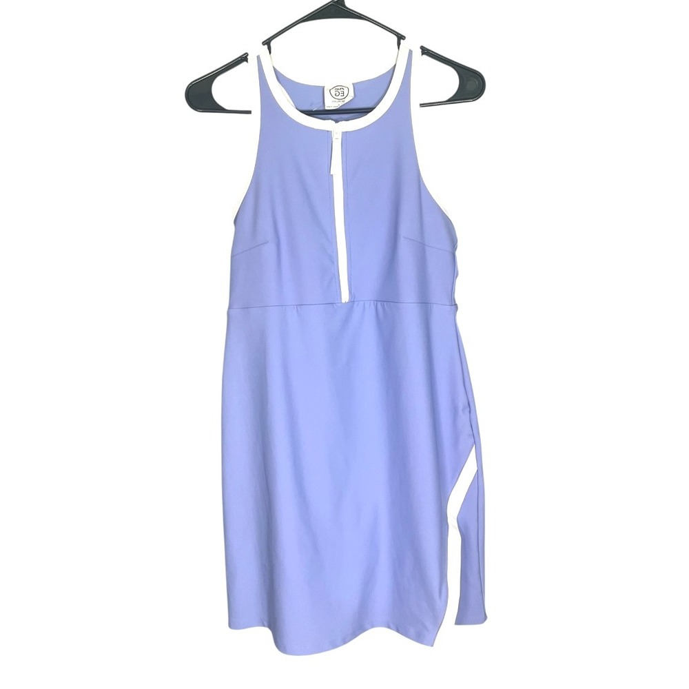Sage Collective Women's Activewear Dress‎ Tennis Pickle Ball Skort Purple L NWOT
